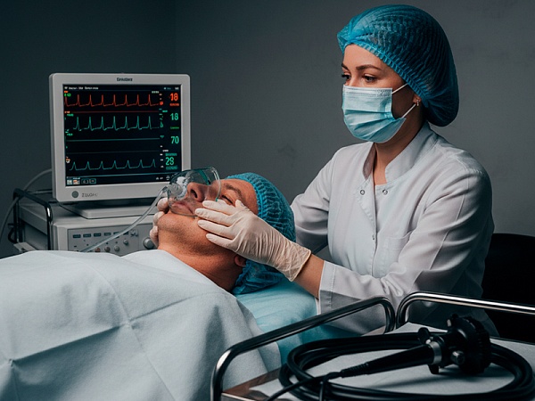 Масочный наркоз препаратом Севоран