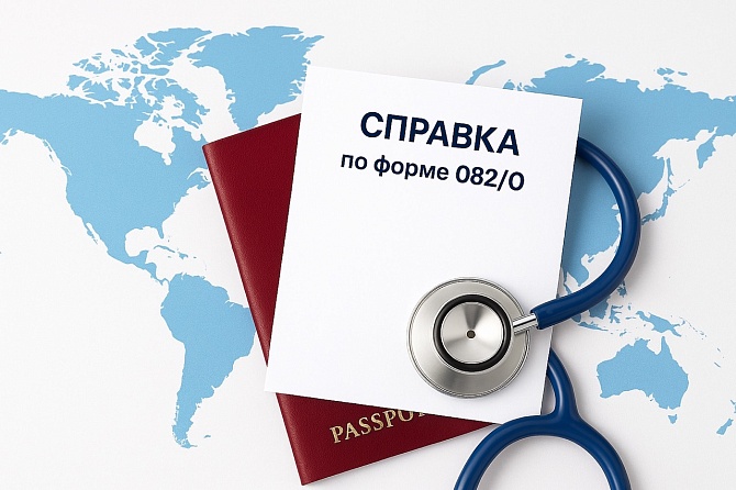 Справка 082/у для выезда за границу